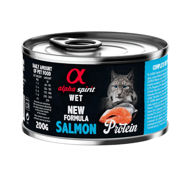 Alpha Spirit CAT Salmon - A - Vet Shop