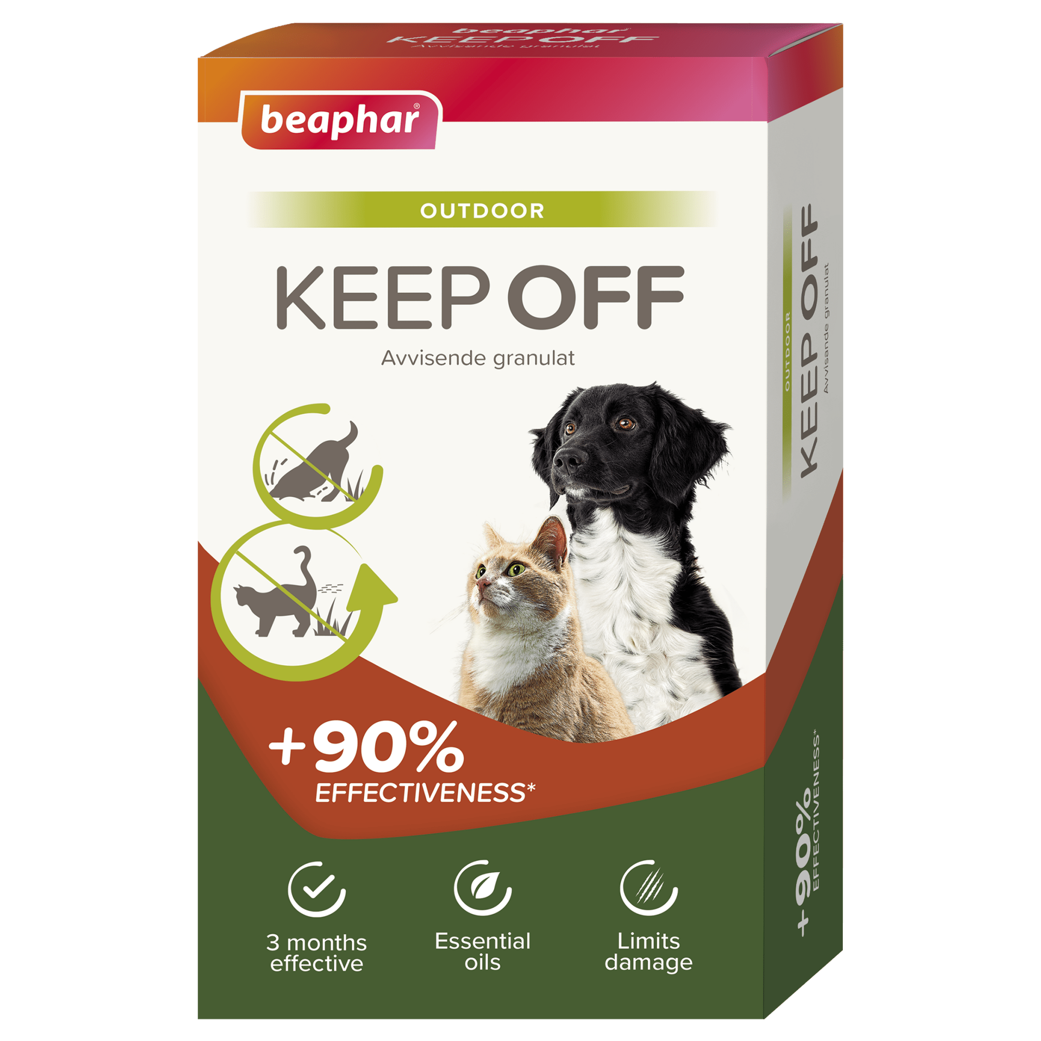 Beaphar KEEP OFF GRANULATE - Avledningsprodukt (2 x 200 g) fra Beaphar | Kjøp hos A - Vet Shop