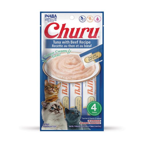 Churu Cat Puree Tuna with Beef Recipe - A - Vet Shop