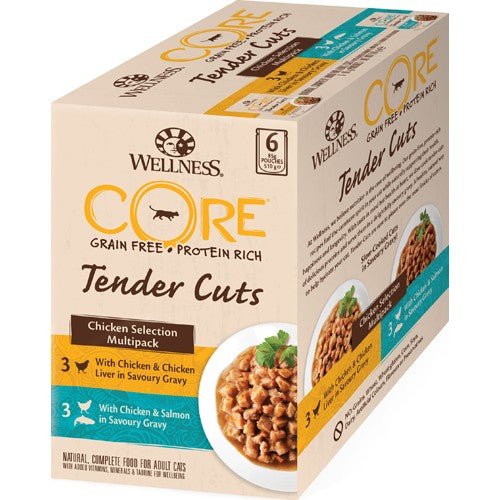 Core Tender Cuts Adult Cat Selection Multipack - A - Vet Shop