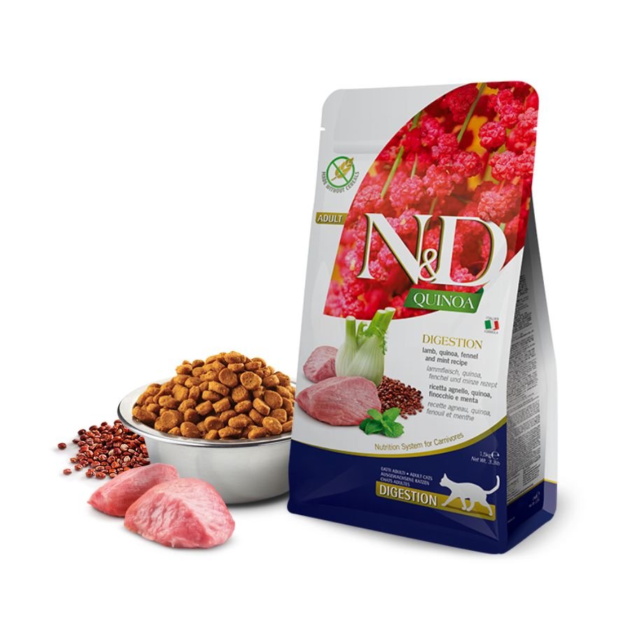 Farmina N&D Quinoa Digestion Adult Cat - A - Vet Shop