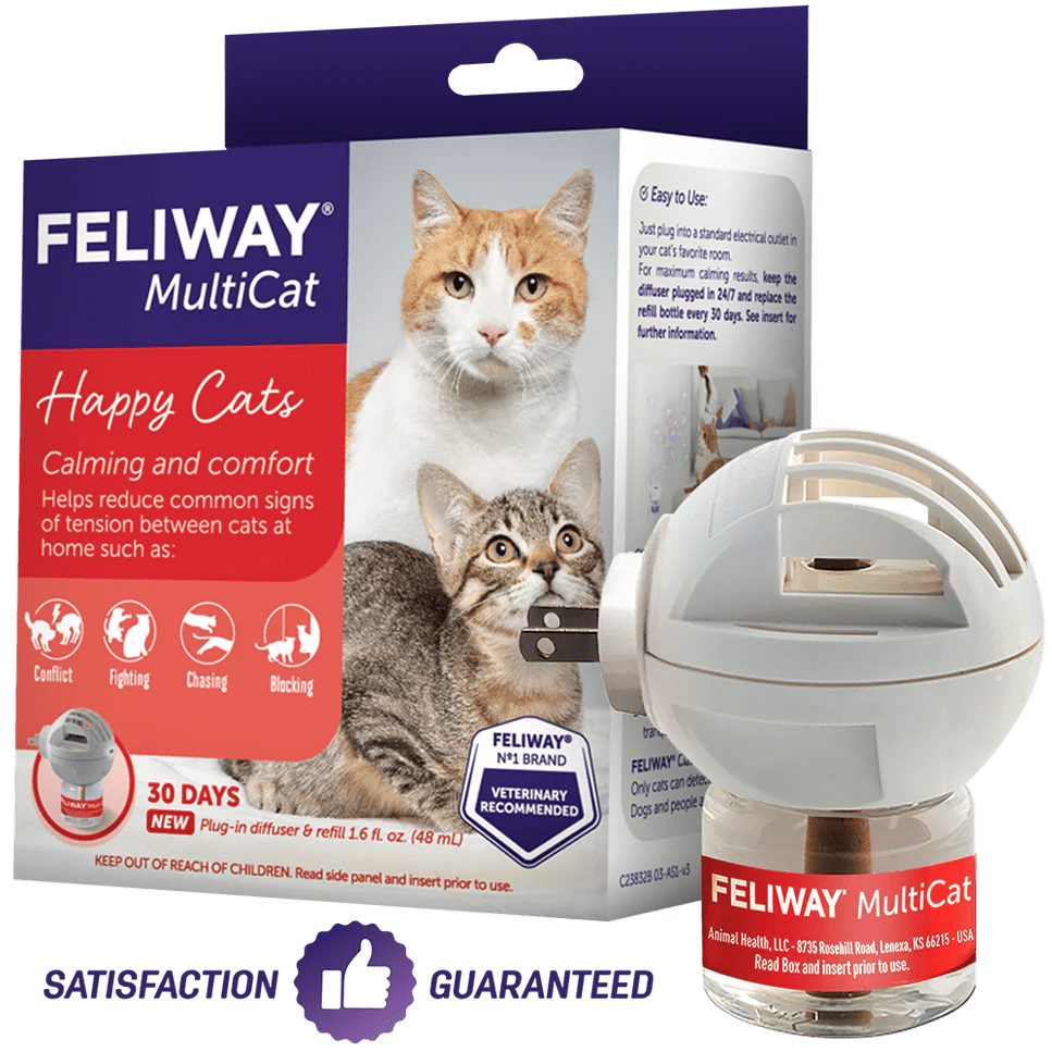 FELIWAY® Multicat Diffuser Kit - Stressdemping () fra Feliway | Kjøp hos A - Vet Shop