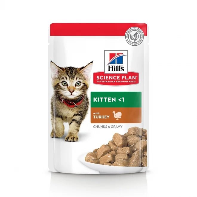 Hill's Science Plan Kitten Chicken & Turkey Porsjonsposer - A - Vet Shop