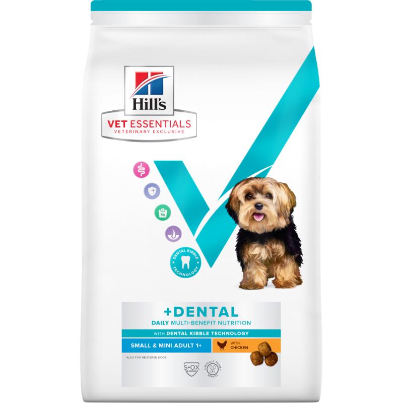 Hill's Vet Essentials Canine Adult 1+ Multi - Benefit + Dental Small & Mini Chicken - A - Vet Shop