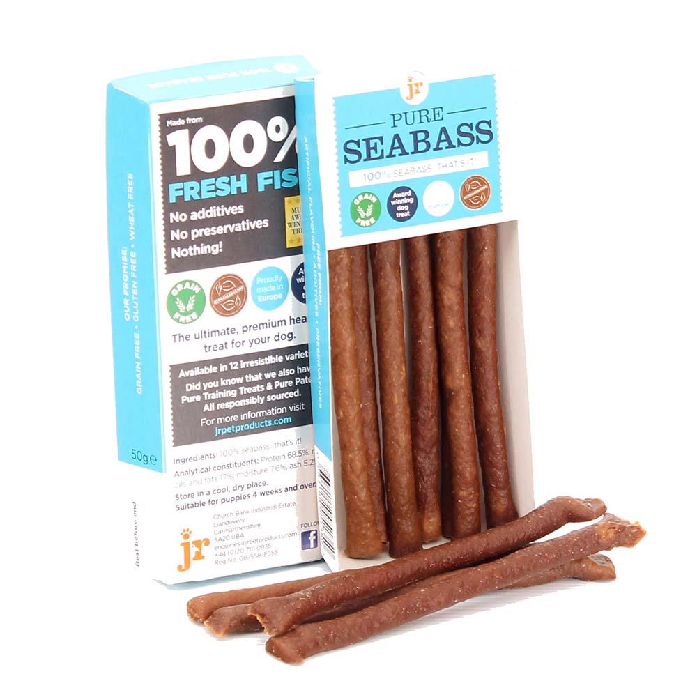 JR Pure Seabass Sticks - A - Vet Shop
