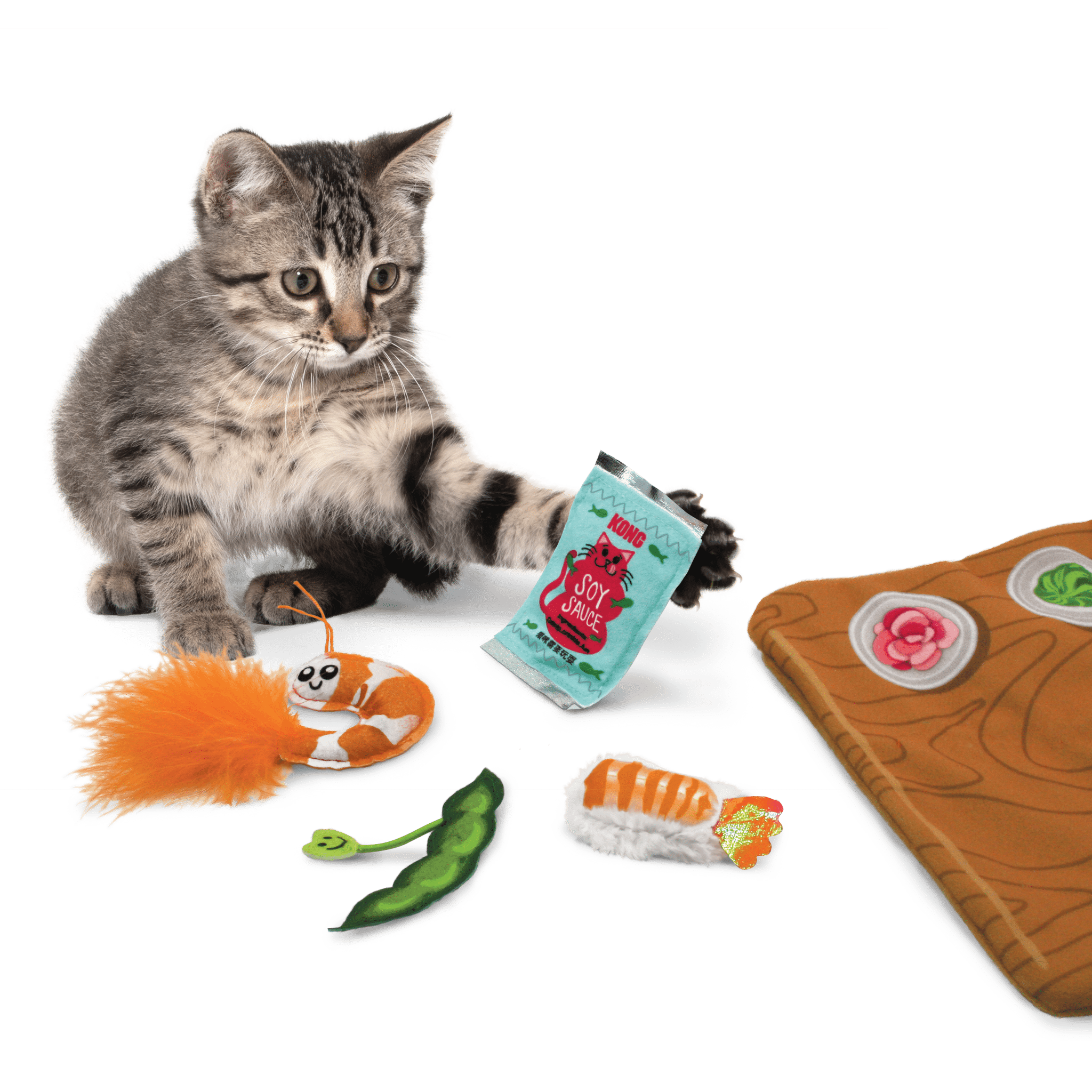 KONG Pull - A - Partz Sushi - A - Vet Shop