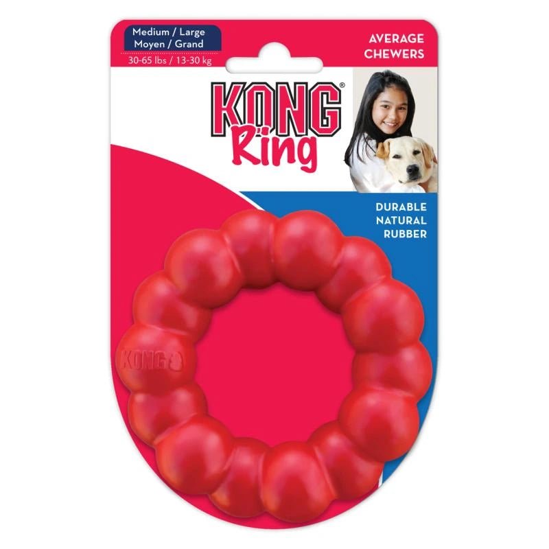 KONG Ring - Tyggeleker (M/L) fra Kong | Kjøp hos A - Vet Shop