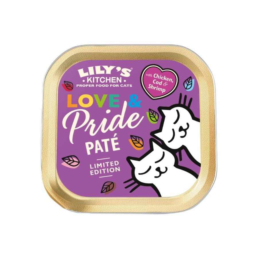 Lily's Kitchen Adult Cat Paté Love & Pride - A - Vet Shop