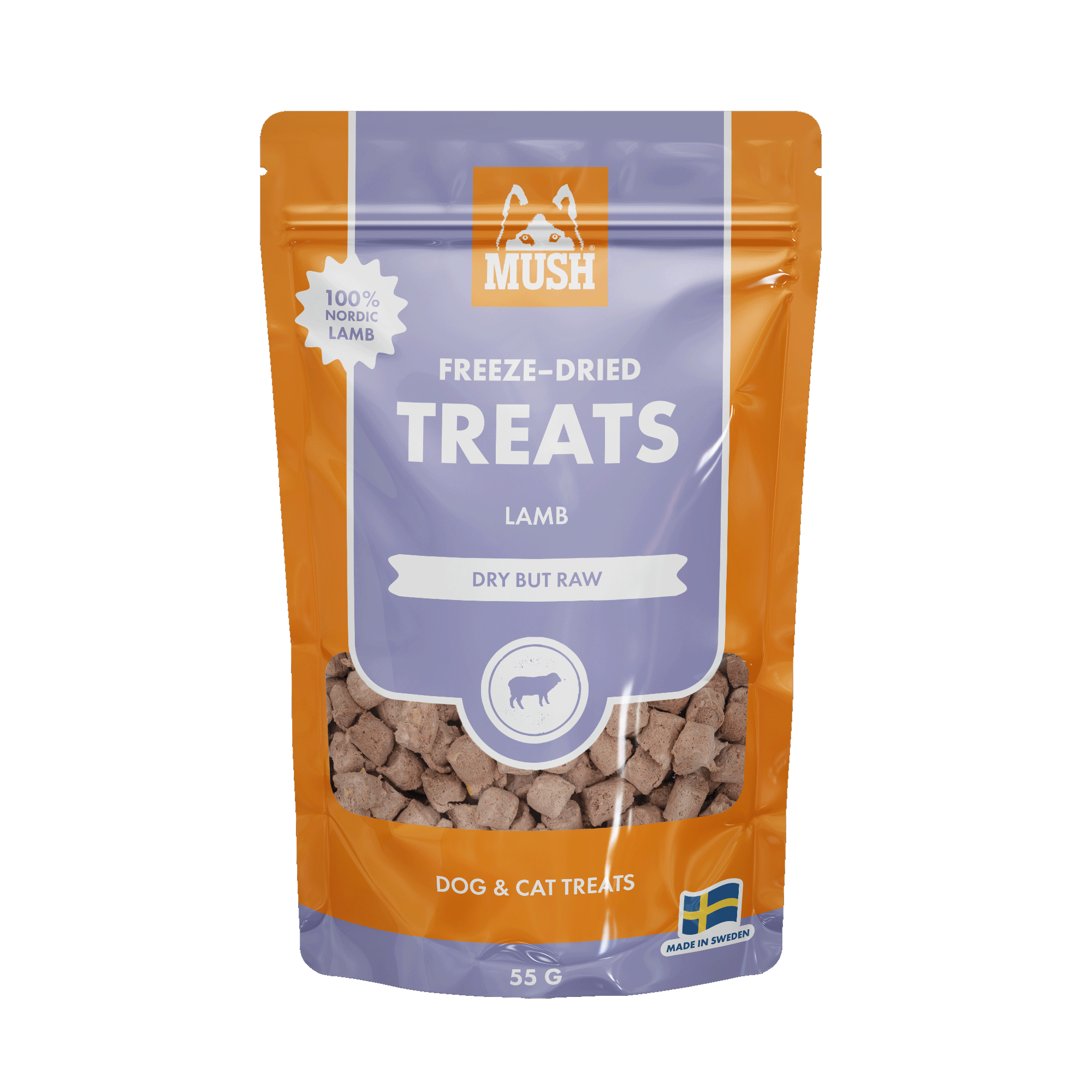 Mush Freeze - Dried Treats Lam - A - Vet Shop