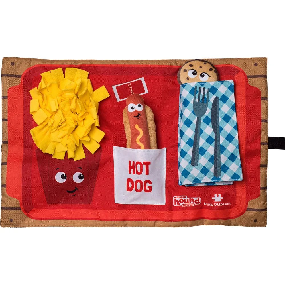Nina Ottosson Dog Activity Matz Fast Food Fun Level 2 - A - Vet Shop