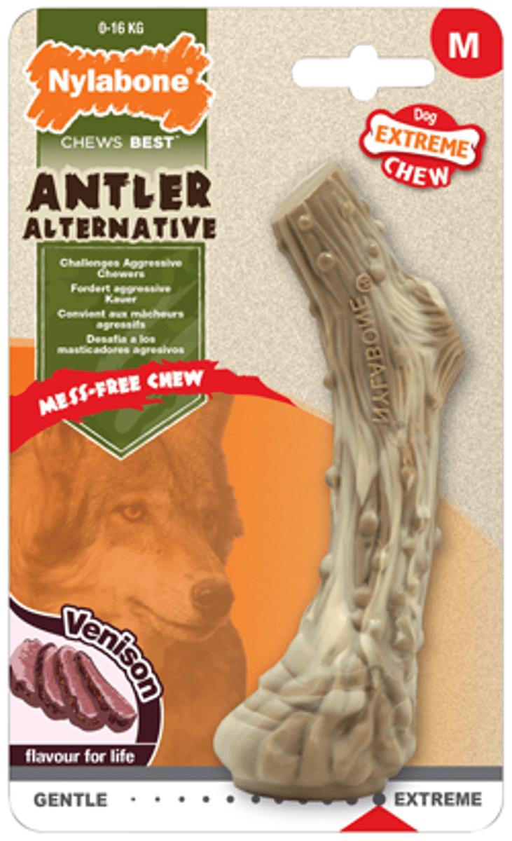 Nylabone Extreme Chew Antler - A - Vet Shop