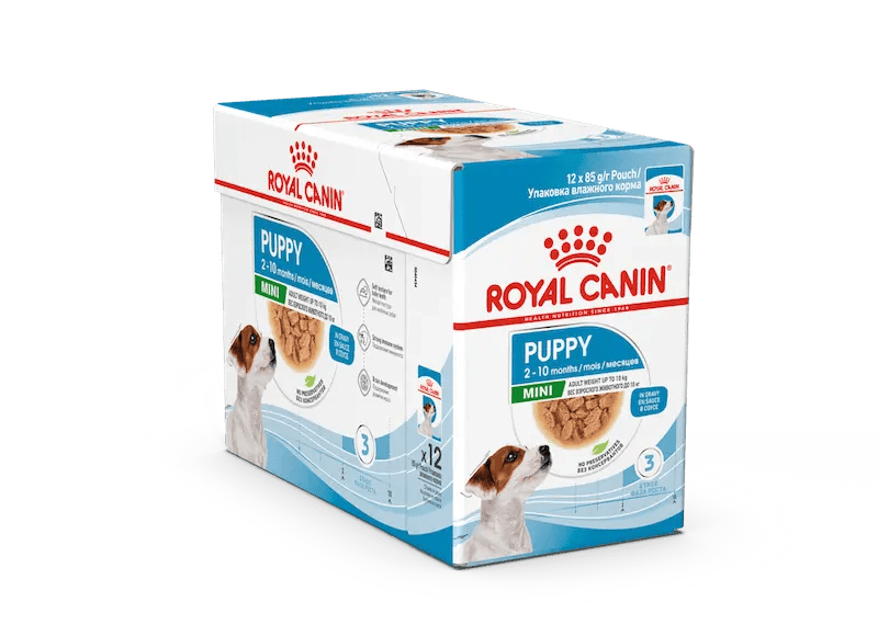 Royal Canin Mini Puppy Gravy Porsjonsposer - A - Vet Shop