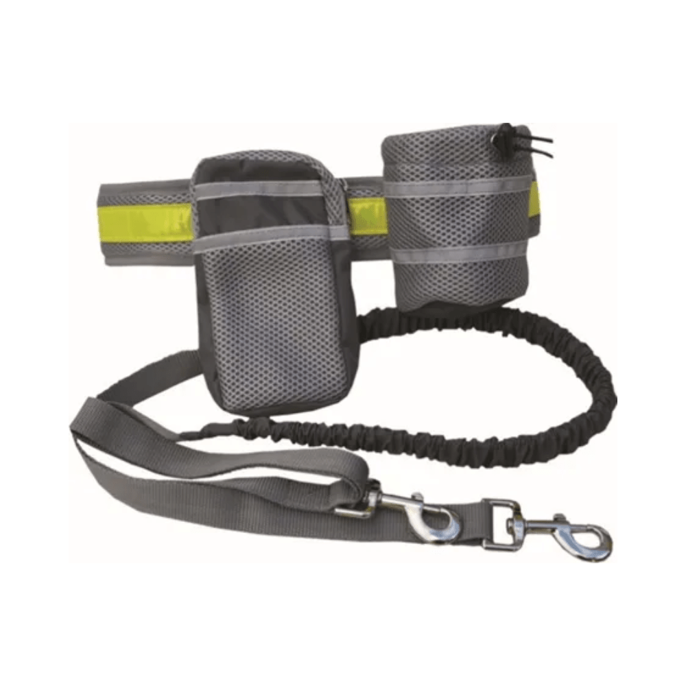 Trine joggebelte med refleks, line og tasker - Magebelte () fra Trine hundeartikler | Kjøp hos A - Vet Shop