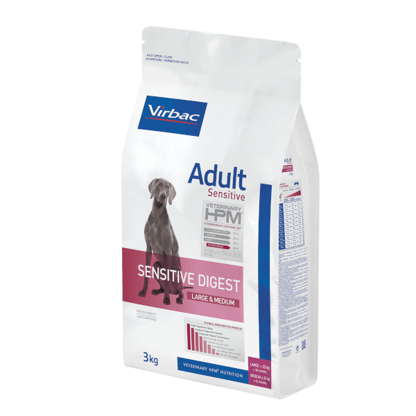 Virbac HPM Dog Adult Sensitive Digest L&M - A - Vet Shop
