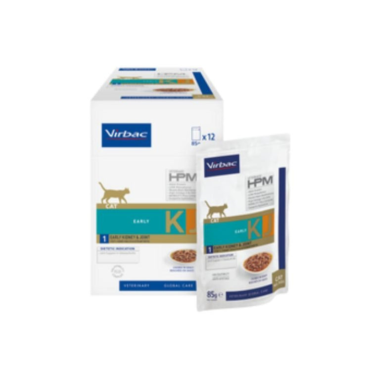 Virbac HPM Wet | KJ1 Early Kidney & Joint | Adult/Senior Cat - A - Vet Shop