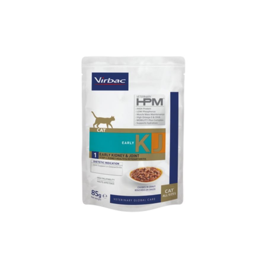Virbac HPM Wet | KJ1 Early Kidney & Joint | Adult/Senior Cat - A - Vet Shop