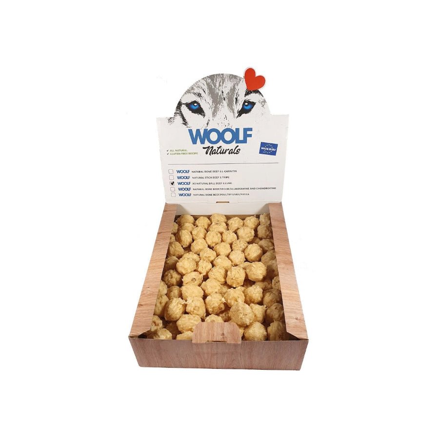 Woolf Natural Ball Beef & Lung XS - A - Vet Shop