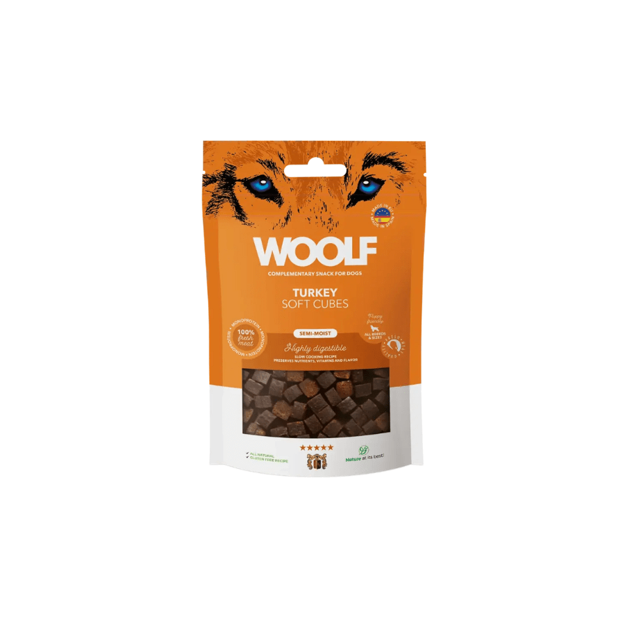 Woolf Soft Cubes Turkey - A - Vet Shop