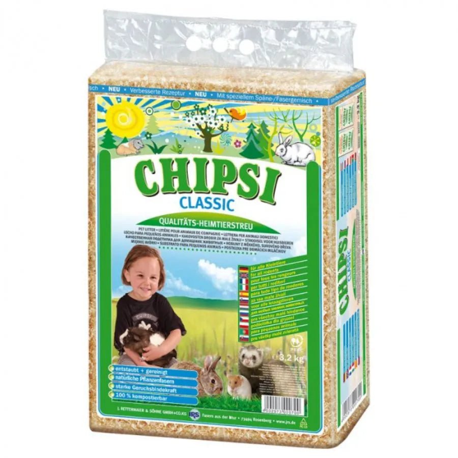 Chipsi Classic spon til gnager - A - Vet Shop