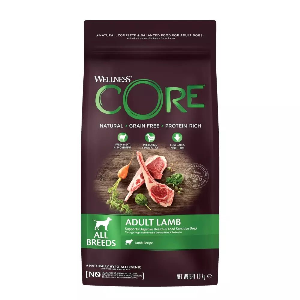 Core Dog Adult All Breed Lamb - A - Vet Shop
