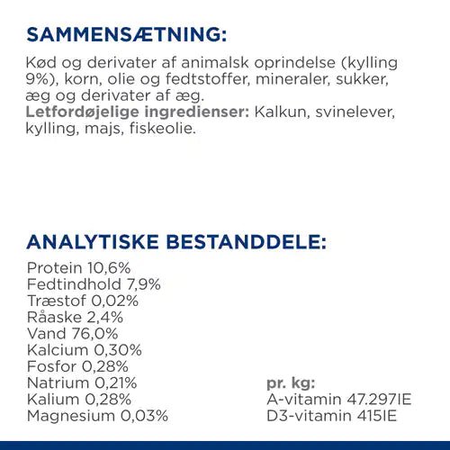 Hill's Prescription Diet a/d våtfôr til hund & katt - A - Vet Shop