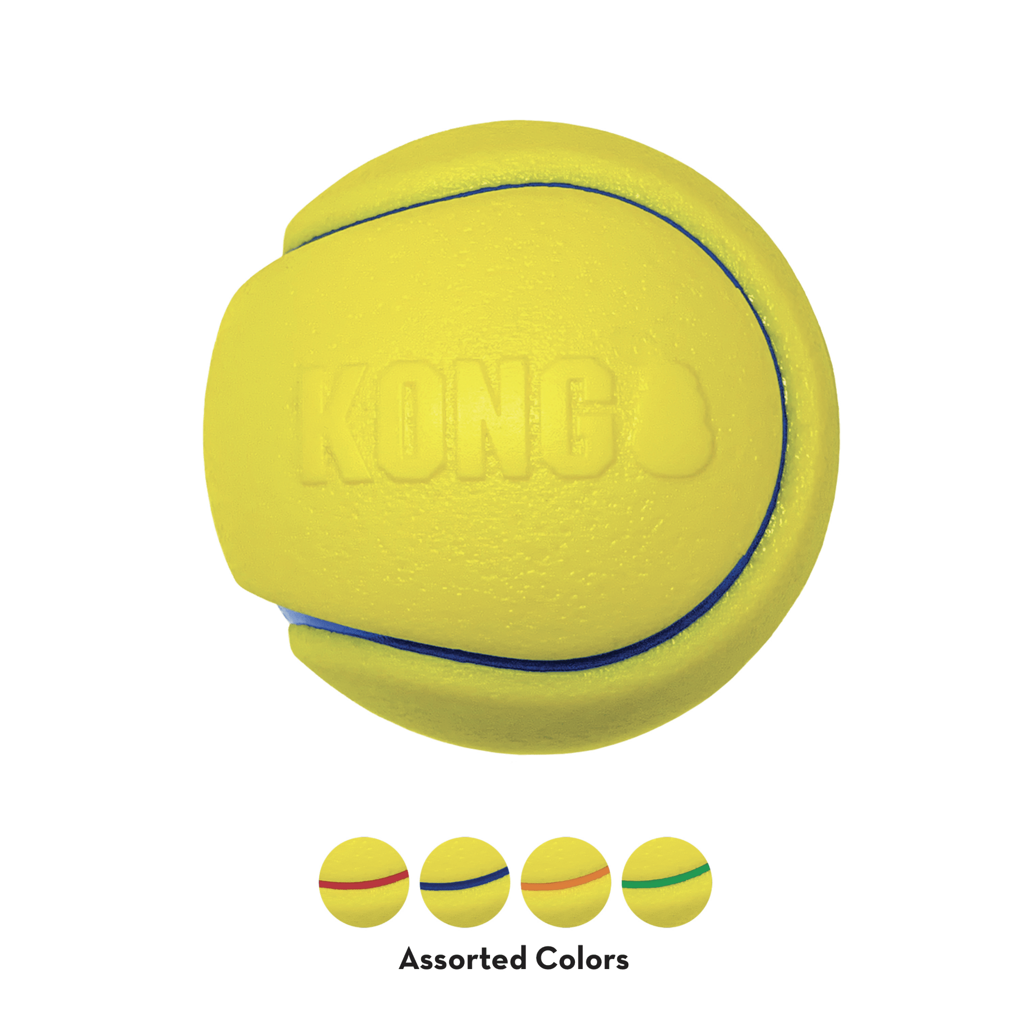KONG Squeezz Tennis - A - Vet Shop