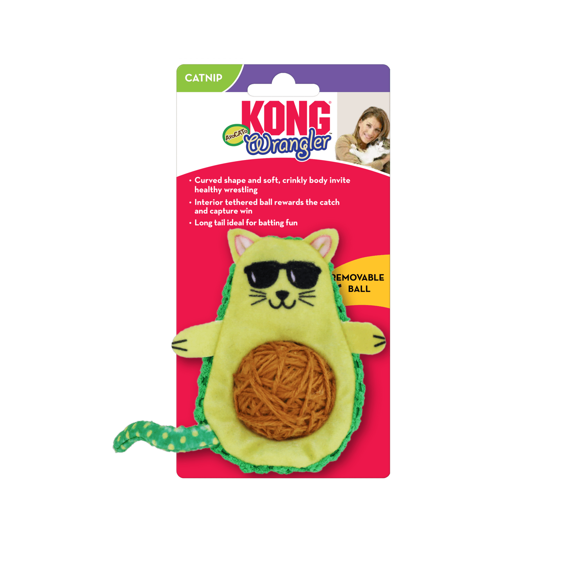 KONG Wrangler AvoCato - A - Vet Shop