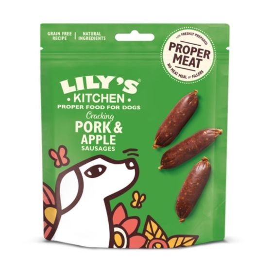 Lily's Kitchen Pork & Apple Sausages - A - Vet Shop