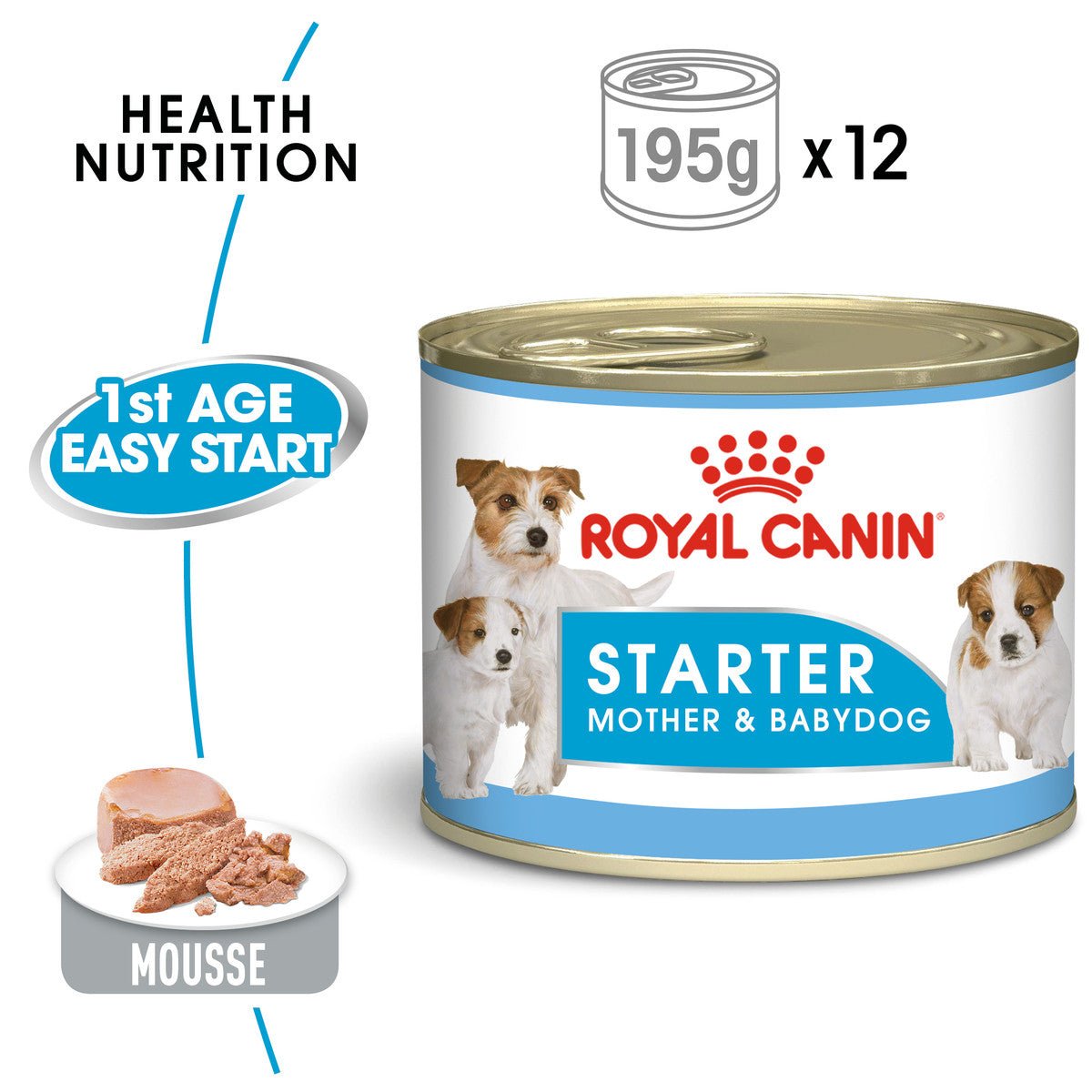 Royal Canin Starter Mousse - 195g - A - Vet Shop