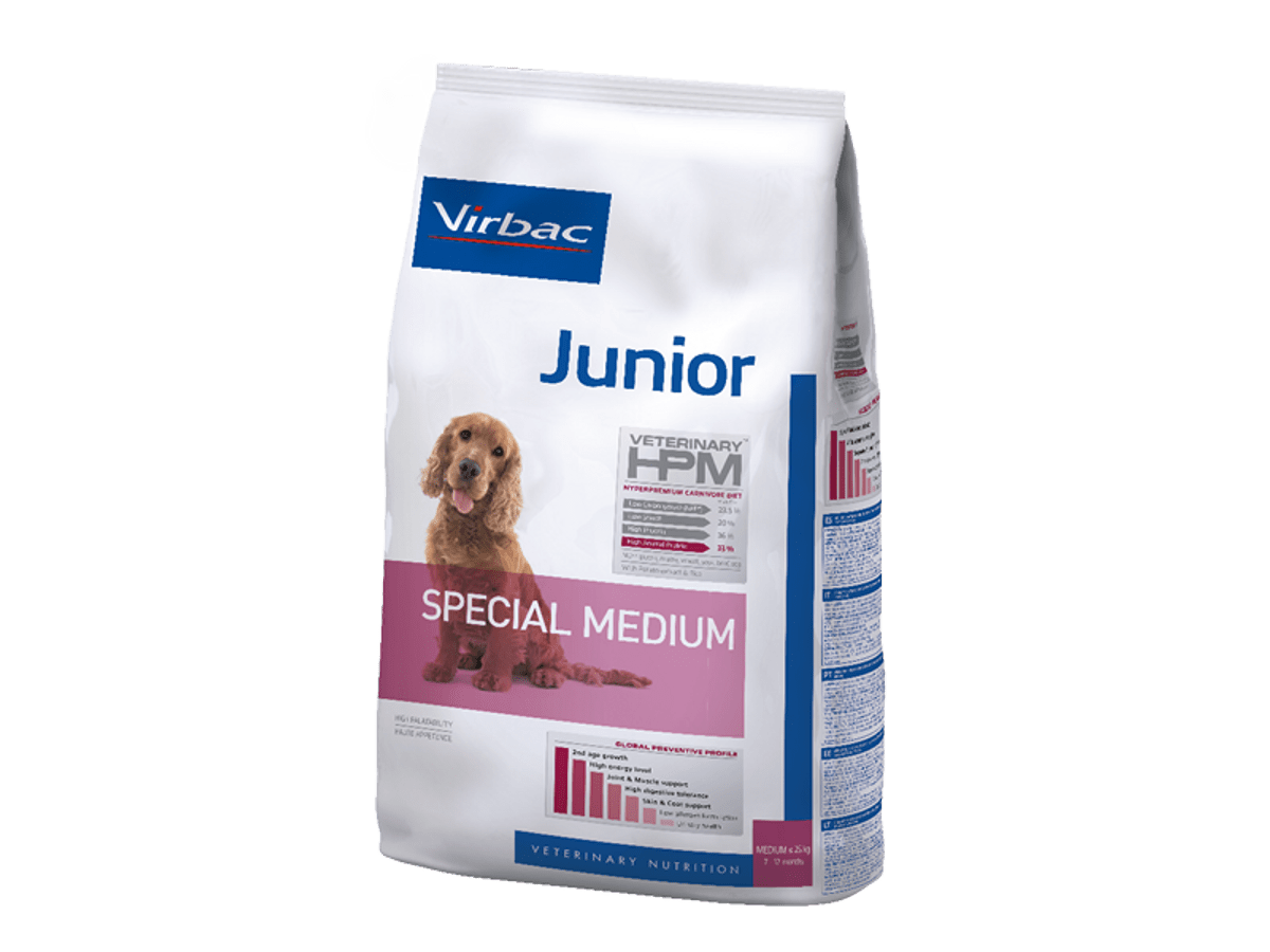 Virbac HPM Dog Junior Special Medium - A - Vet Shop