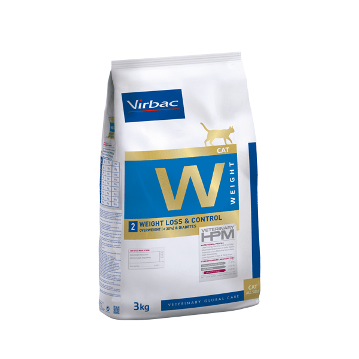 Virbac HPM W2 Weightloss & Control Cat - A - Vet Shop