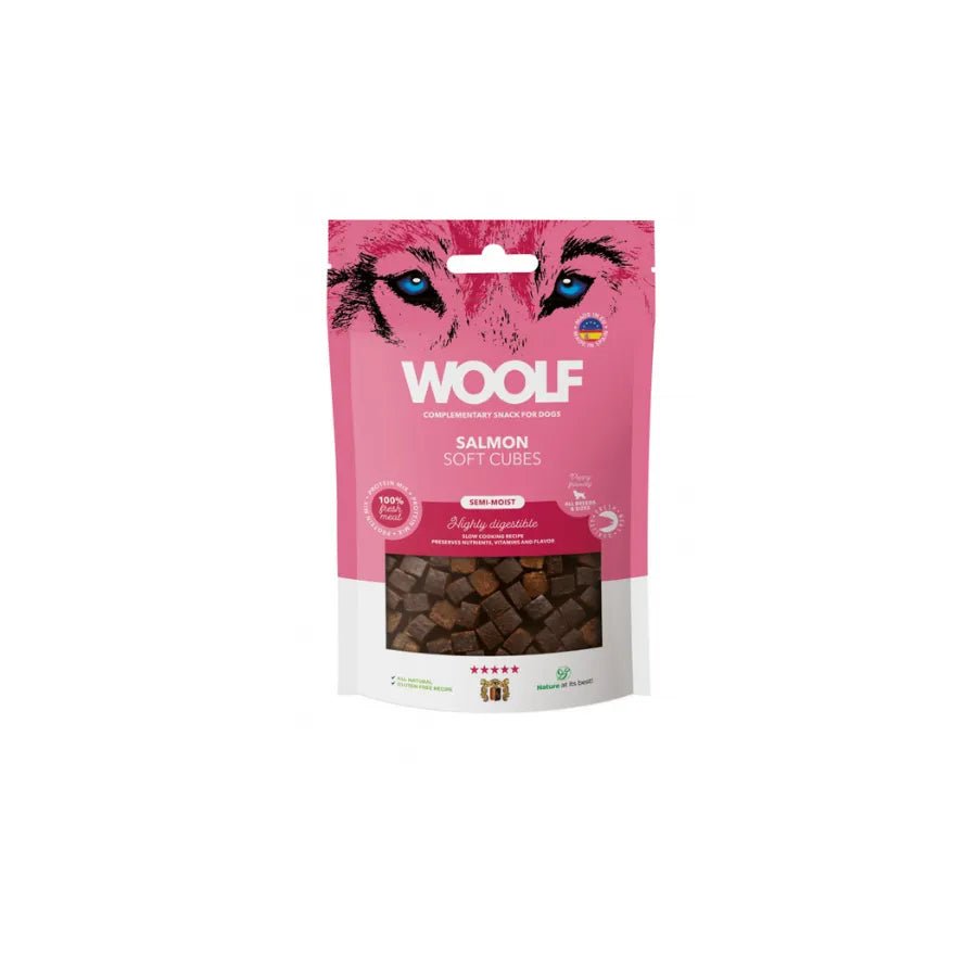 Woolf Soft Cubes Salmon - A - Vet Shop