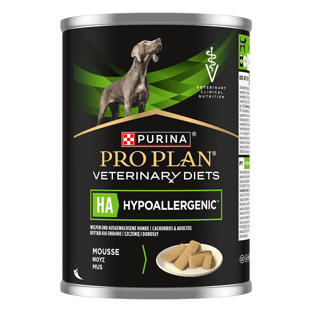 PURINA® PRO PLAN® Veterinary Diets HA Hypoallergenic Mousse – våtfôr til hund