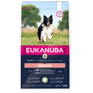 Eukanuba Senior Small/Medium Breed Lamb & Rice