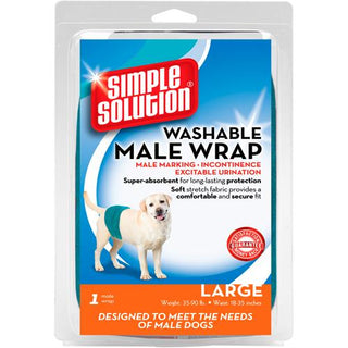Simple Solution Vaskbart Magebånd Til Hannhund