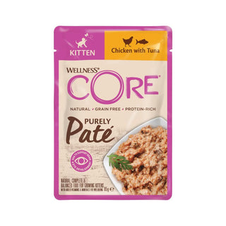 Core Cat Purely Paté For Kittens With Chicken And Tuna 85g