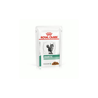 Royal Canin Weight Management Diabetic - Thin Slices In Gravy Pouch - Cat - 12x85g