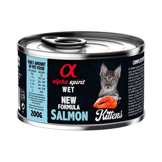 Alpha Spirit CAT Kitten Salmon - A - Vet Shop