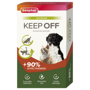 Beaphar KEEP OFF GRANULATE - Avledningsprodukt (2 x 200 g) fra Beaphar | Kjøp hos A - Vet Shop