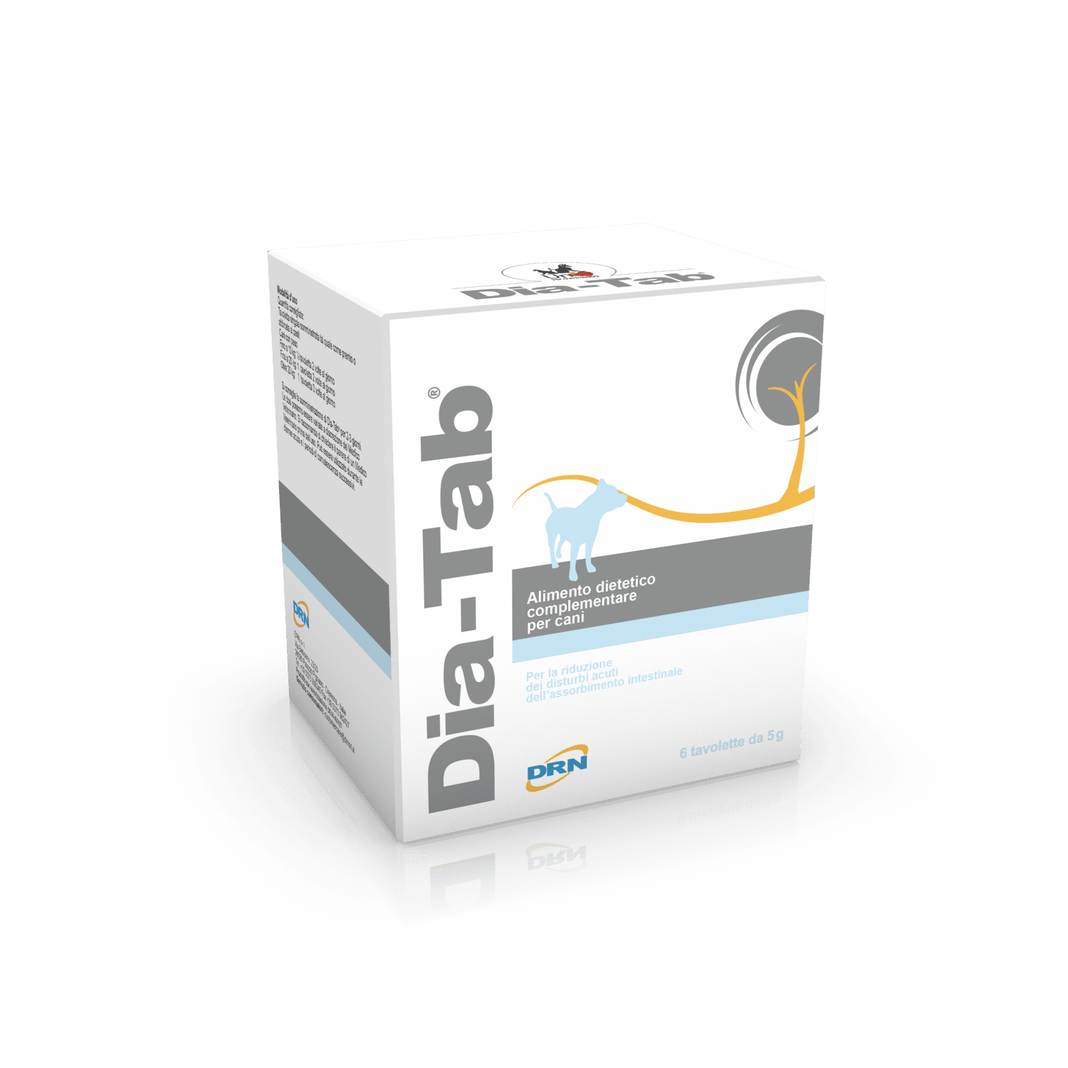 Dia - Tab - Dietetisk tilskuddsfôr ved akutt diaré hos hund - Mage og tarm () fra Nextmune | Kjøp hos A - Vet Shop