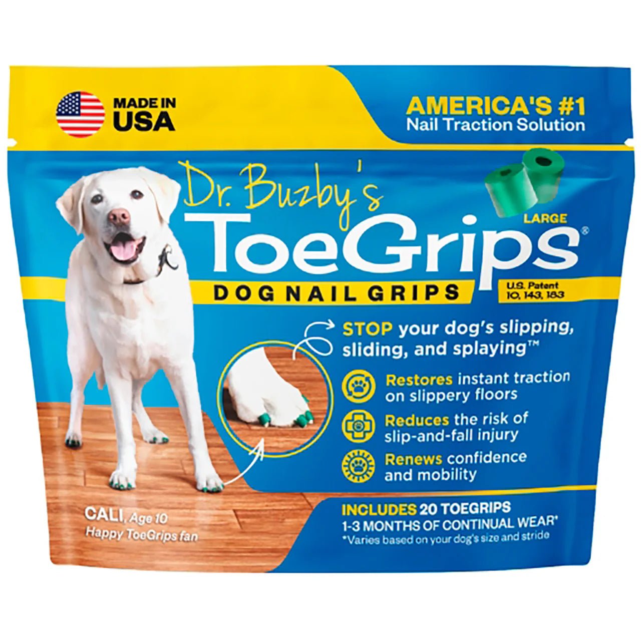 Dr. Buzby's ToeGrips - Hund - A - Vet Shop