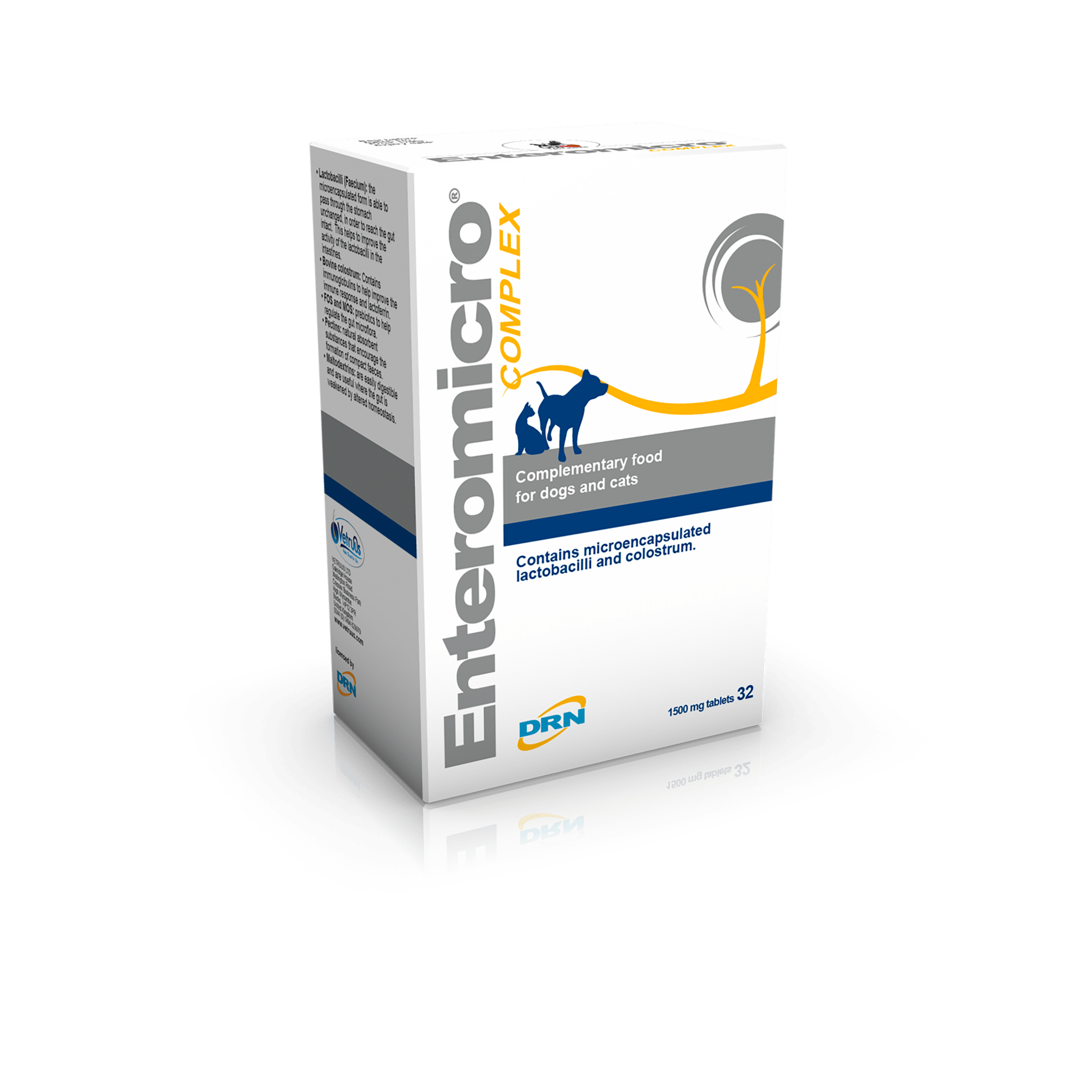 Enteromicro® Complex - Mage og tarm (Tablets) fra Dr. Baddaky | Kjøp hos A - Vet Shop
