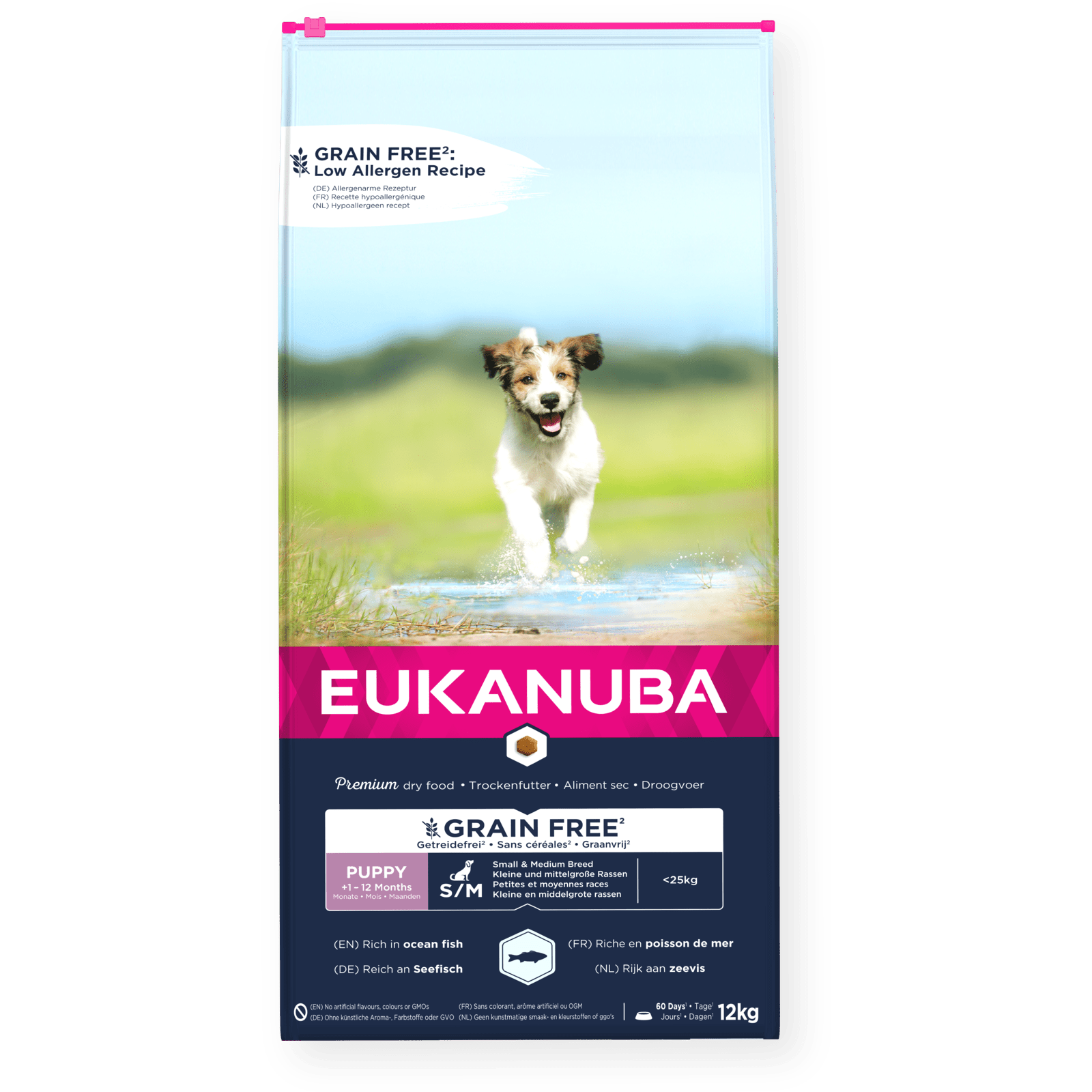Eukanuba Grain Free Puppy Small Medium Breed Ocean Fish - A - Vet Shop