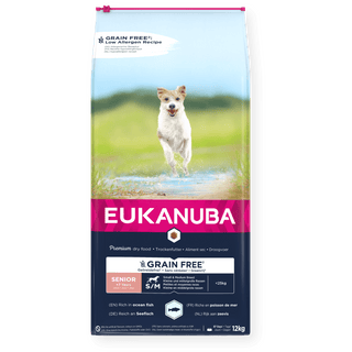 Eukanuba Grain Free Senior Small/Medium Breed Ocean Fish - A - Vet Shop