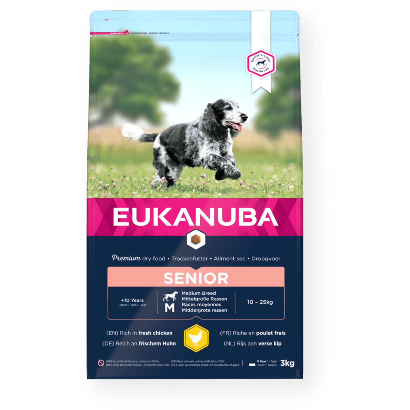 Eukanuba Senior Medium Breed Fresh Chicken - A - Vet Shop