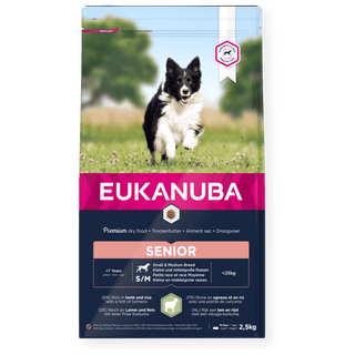 Eukanuba Senior Small/Medium Breed Lamb & Rice - A - Vet Shop