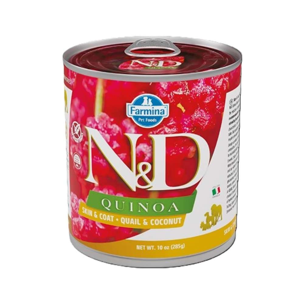 Farmina Dog N&D Quinoa Quail & Coconut - Våtfôr (285 g) fra Farmina | Kjøp hos A - Vet Shop