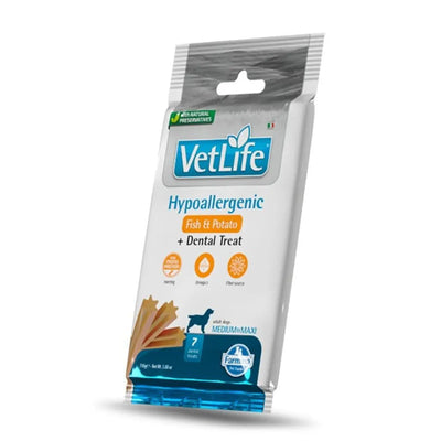 Farmina VetLife Dental Treat Hypoallergenic Fish & Potato