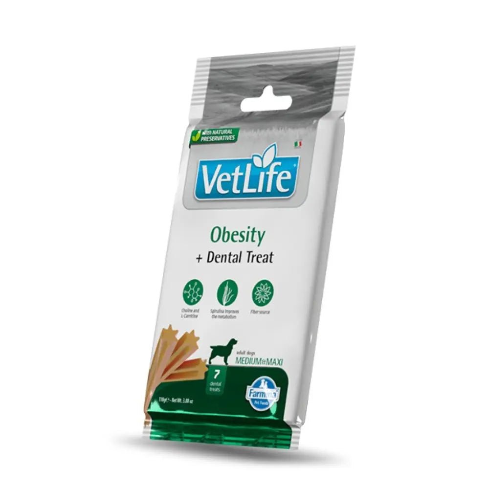 Farmina VetLife Dental Treat Obesity - Tanntygg (Med/Max 100 g) fra Farmina VetLife | Kjøp hos A - Vet Shop
