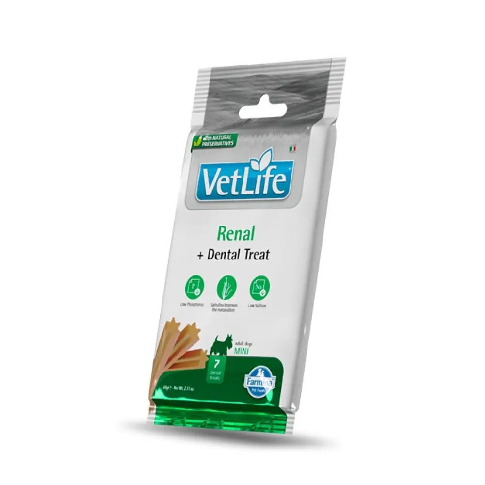 Farmina VetLife Dental Treat Renal - Tanntygg (Mini 60 g) fra Farmina VetLife | Kjøp hos A - Vet Shop